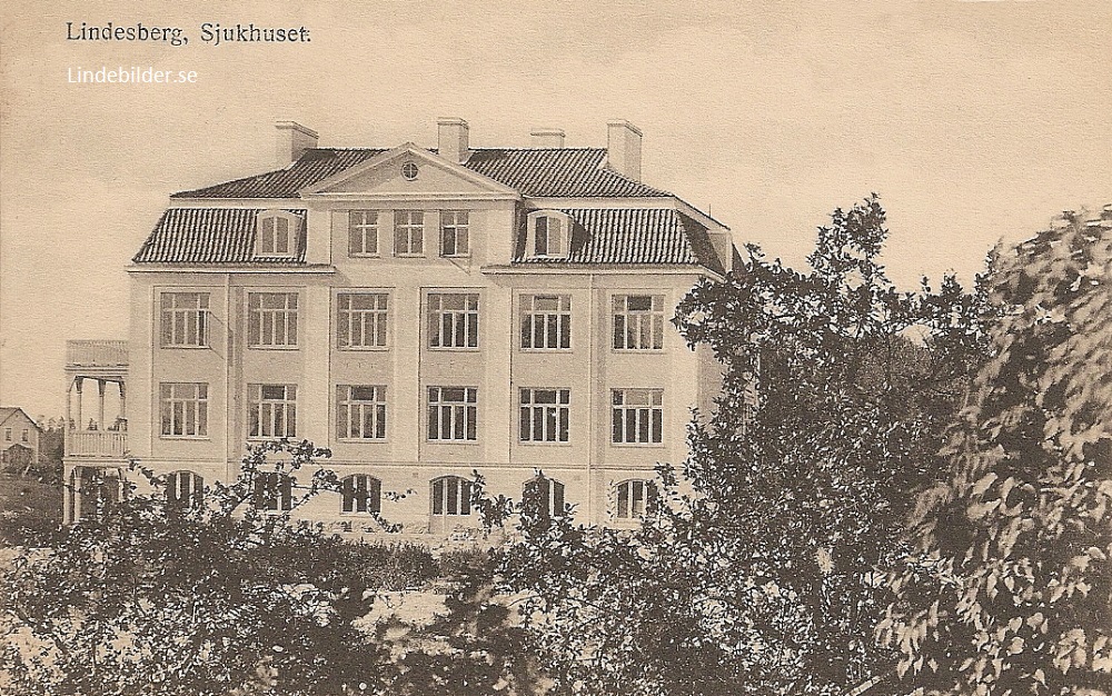Lindesberg, Sjukhuset 1913