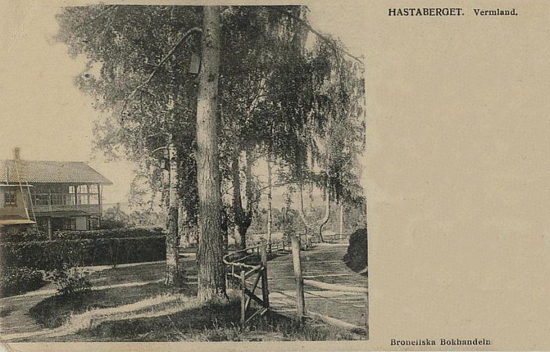 Filipstad Hastaberget 1905