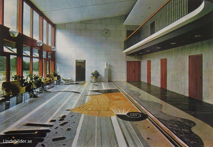 Kumla, Hällabrottet, Ytongbolaget, Interior från Entren 1980