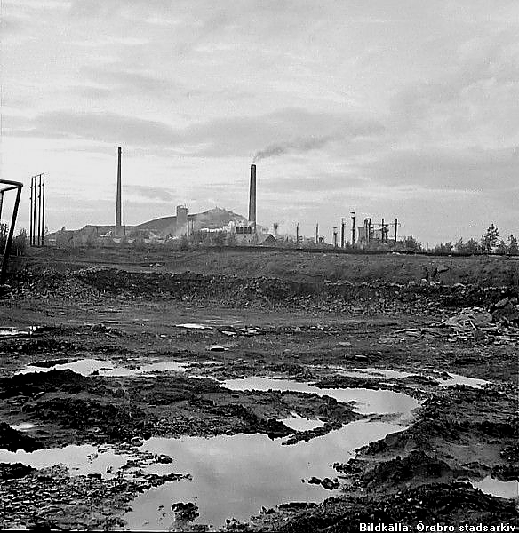 Kumla, Ekeby, Kvarntorp Industriområde, Kvarntorpshögen 1957