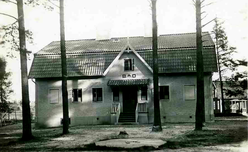 Kumla, Stene Brunn, Badet 1938
