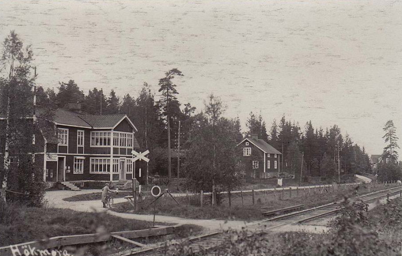 Norberg, Hökmora järnvägsövergången