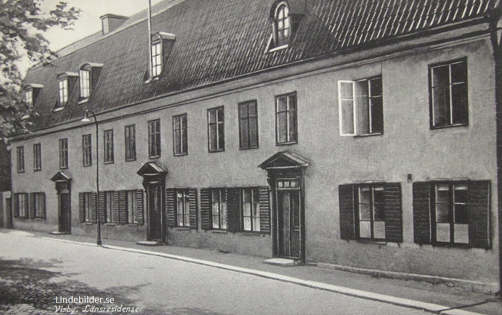 Gotland, Visby, Länsresidenset 1941