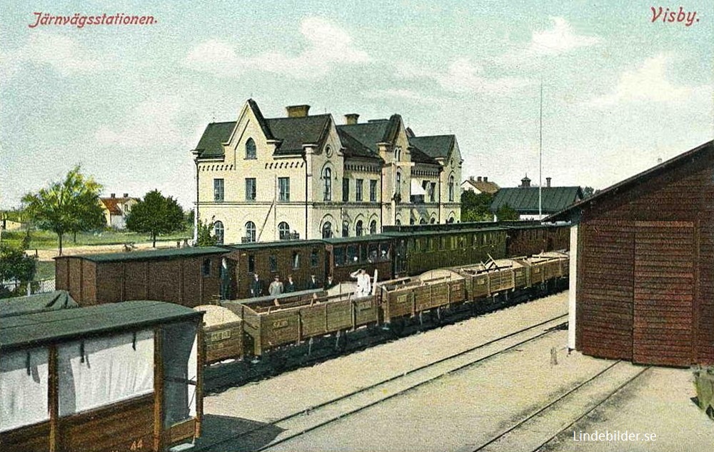 Järnvägsstation, Visby