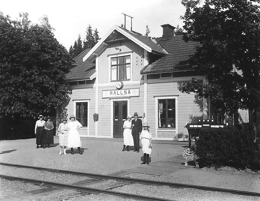 Kopparberg,  Rällså Järnvägsstationen