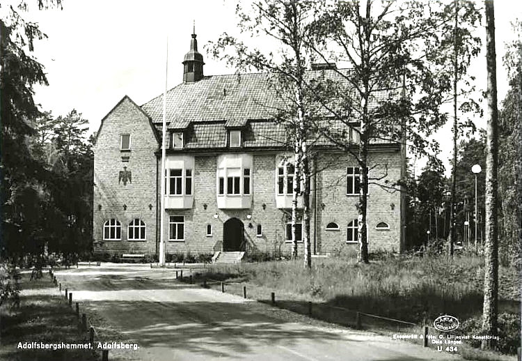 Örebro, Adolfsberg, Adolfbergshemmet 1960