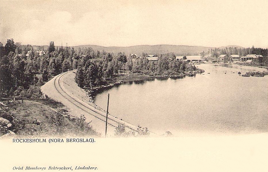 Hällefors, Grythyttan,  Rockesholm, Nora Bergslag 1903
