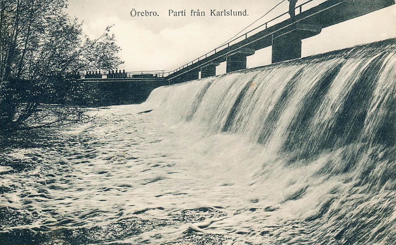 Örebro, Parti från Karlslund 1913
