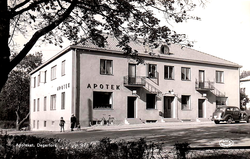 Degerfors, Apoteket 1941