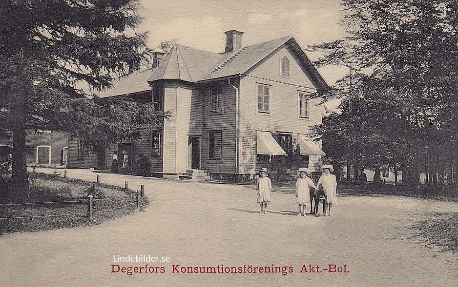 Degerfors, Konsumtionsföreningens Aktiebolag 1911