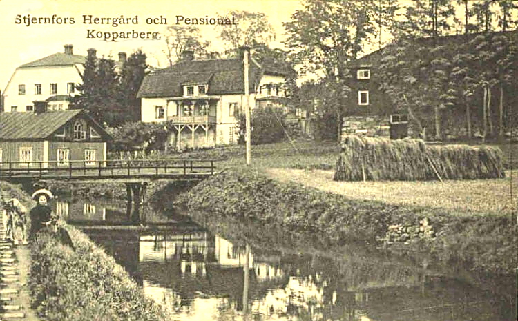 Kopparberg, Stjernfors Herrgård och Pensionat 1912