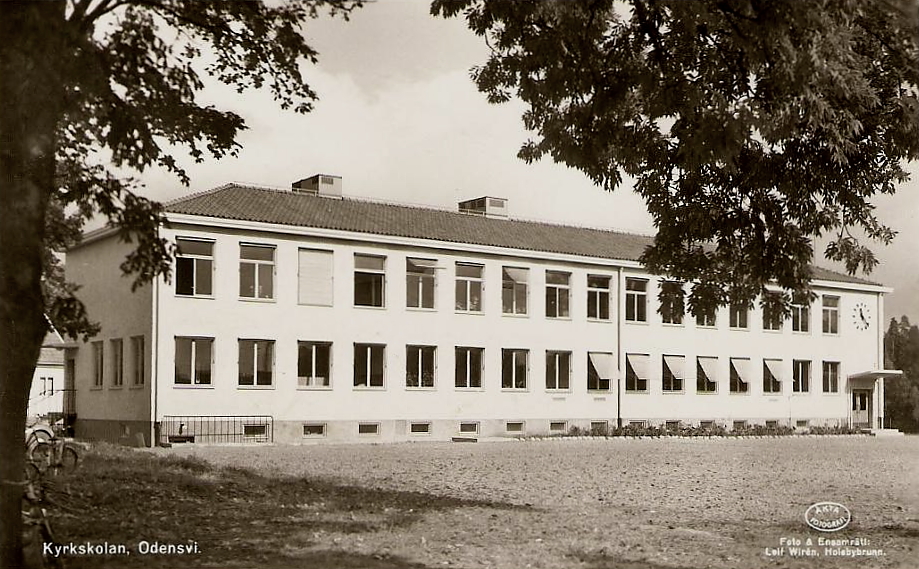 Köping, Kyrkskolan Odensvi 1954