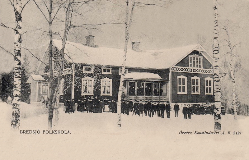 Hällefors, Bredsjö Folkskola 1905