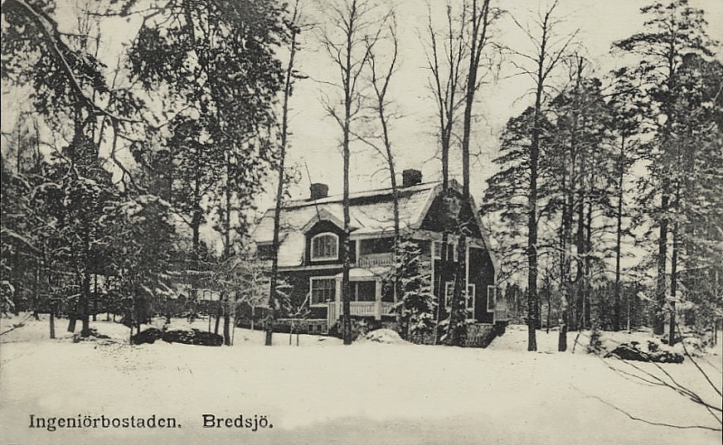 Bredsjö Ingeniörsbostaden 1913