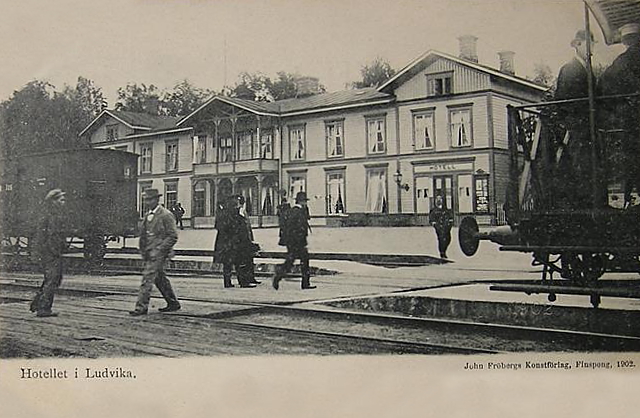 Hotellet i Ludvika 1902