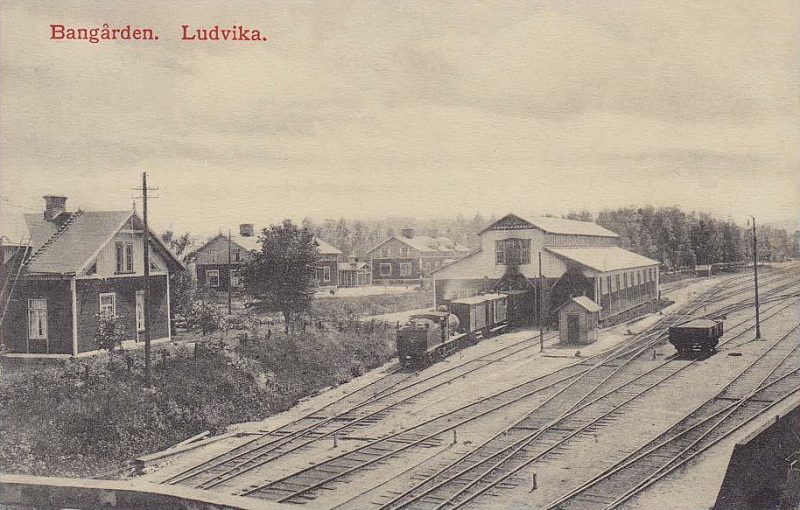 Ludvika Bangården 1912