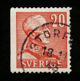 Storfors Frimärke 18/11 1943
