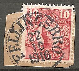 Fellingsbro frimärke 22/10 1916