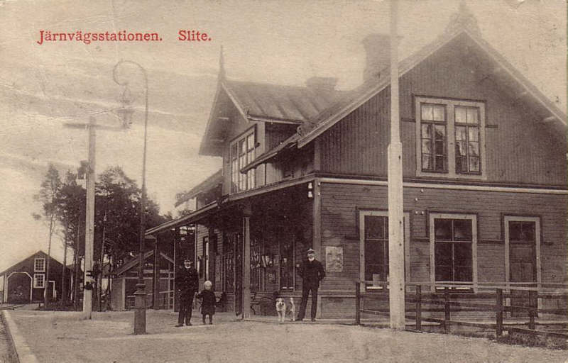 Gotland, Slite Järnvägsstation