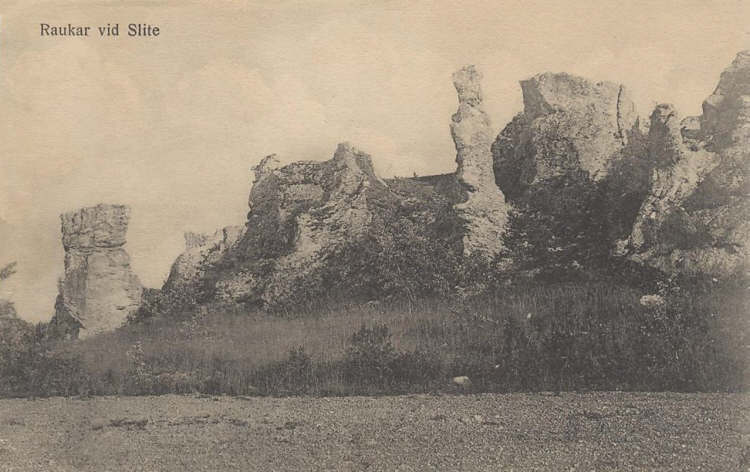Gotland, Slite Raukar 1905