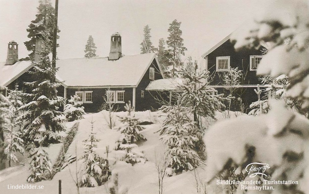 Skidfrämjandets Turiststation, Rämshyttan 1933