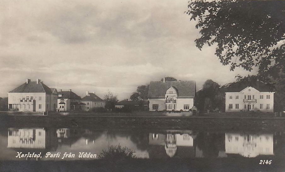 Karlstad, Parti från Udden 1927