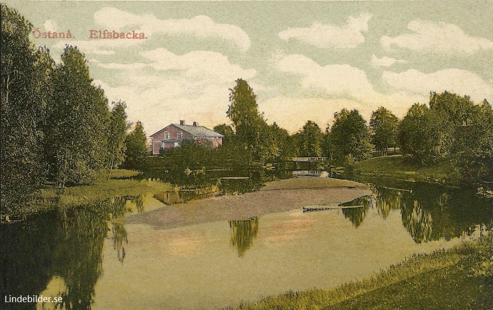 Östanå, Elfsbacka 1908