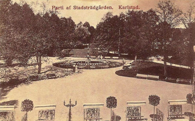 Karlstad, Parti af Stadsträdgården