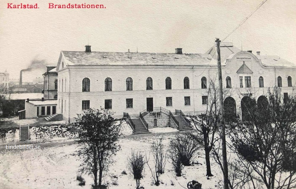 Karlstad Brandstationen 1916
