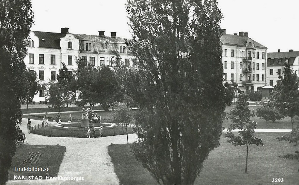 Karlstad Herrhagstorget 1956