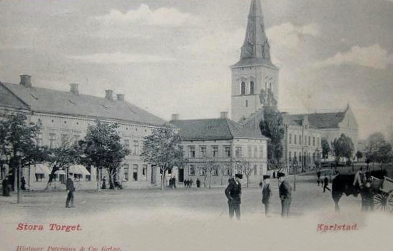 Karlstad, Stora Torget 1901