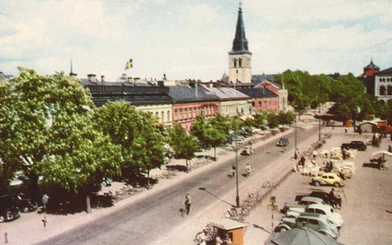Karlstad, Stora Torget och Domkyrkan