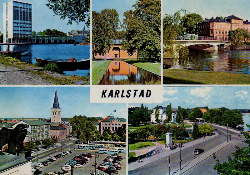 Karlstad   Vykort
