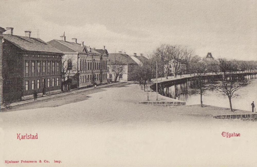 Karlstad Elfgatan 1901