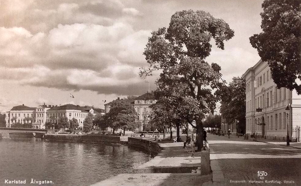 Karlstad Älvgatan 1940
