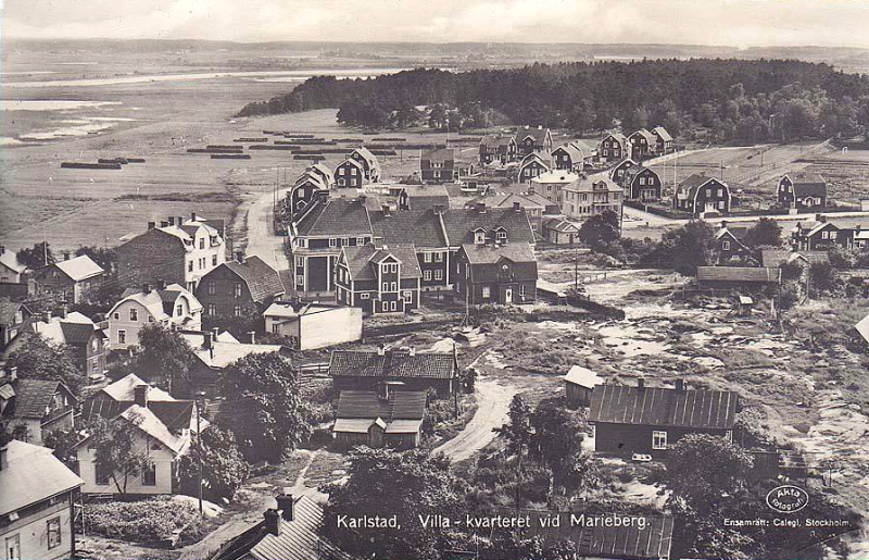 Karlstad, Villa - Kvarteret vid Marieberg