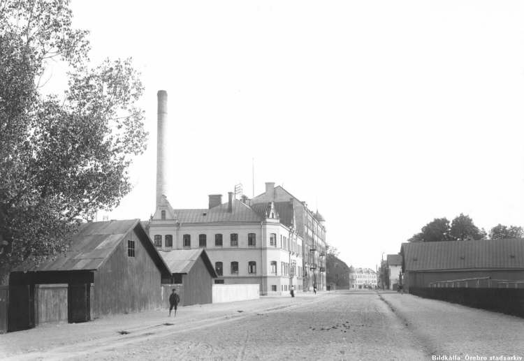 Örebro Varmbadhuset Vattenfabriksgatan 1903