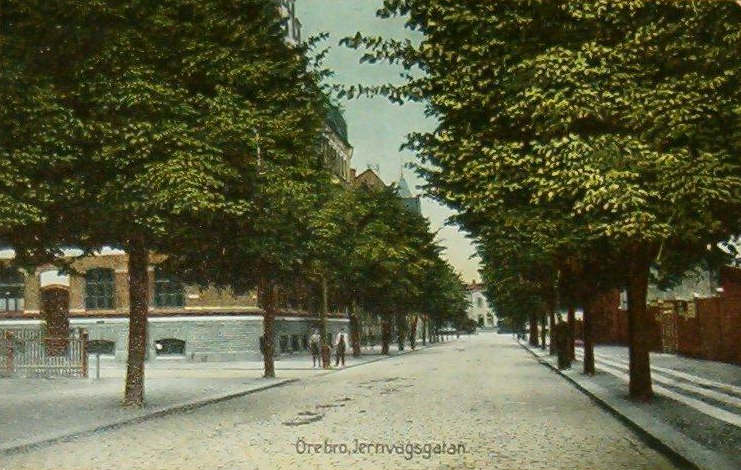 Örebro Järnvägsgatan 1910