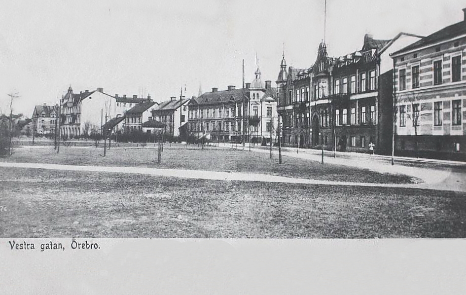 Vestra Gatan, Örebro 1906