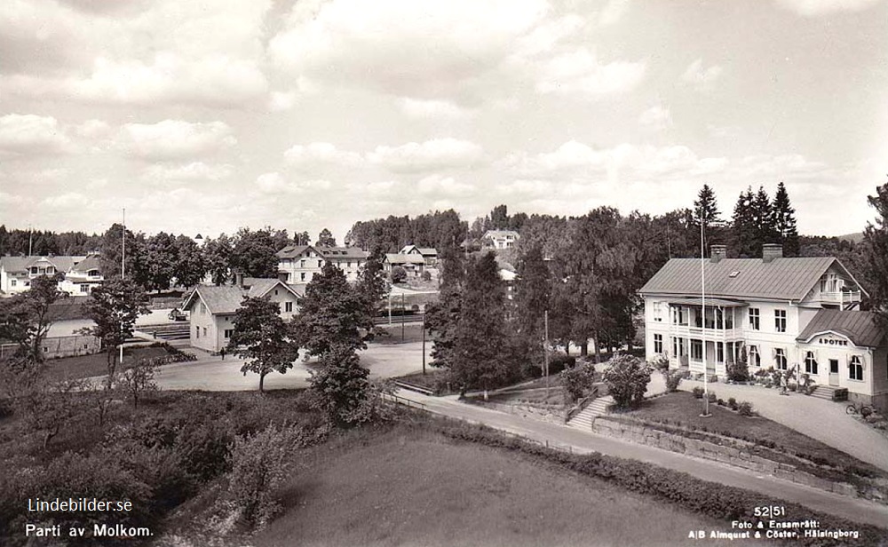 Karlstad, Parti av Molkom 1956