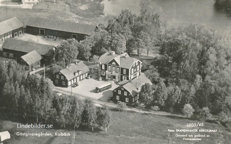 Hallstahammar. Gästgivaregården, Kolbäck 1905