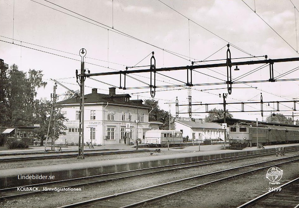 Hallstahammar, Kolbäck Järnvägsstationen