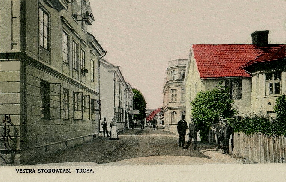 Trosa, Vestra Storgatan 1908