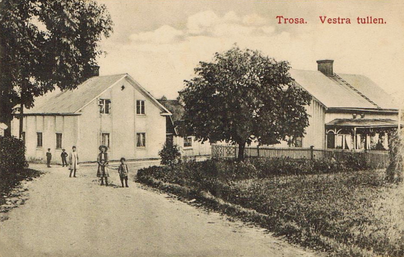 Trosa, Vestra Tullen 1925