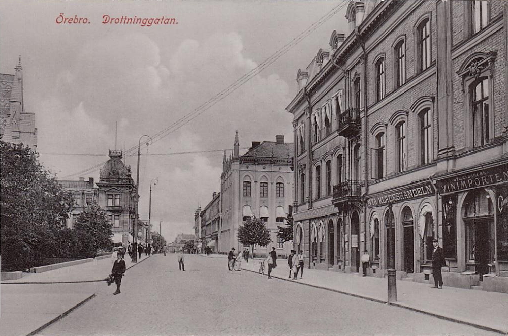 Örebro Drottninggatan  1908