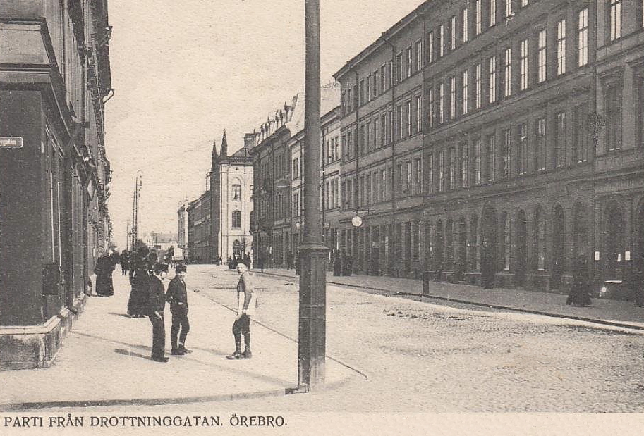 Parti från Drottninggatan, Örebro 1903