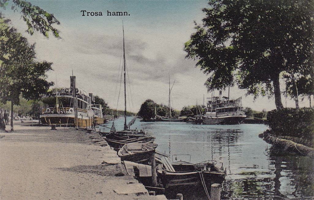 Trosa Hamn 1911