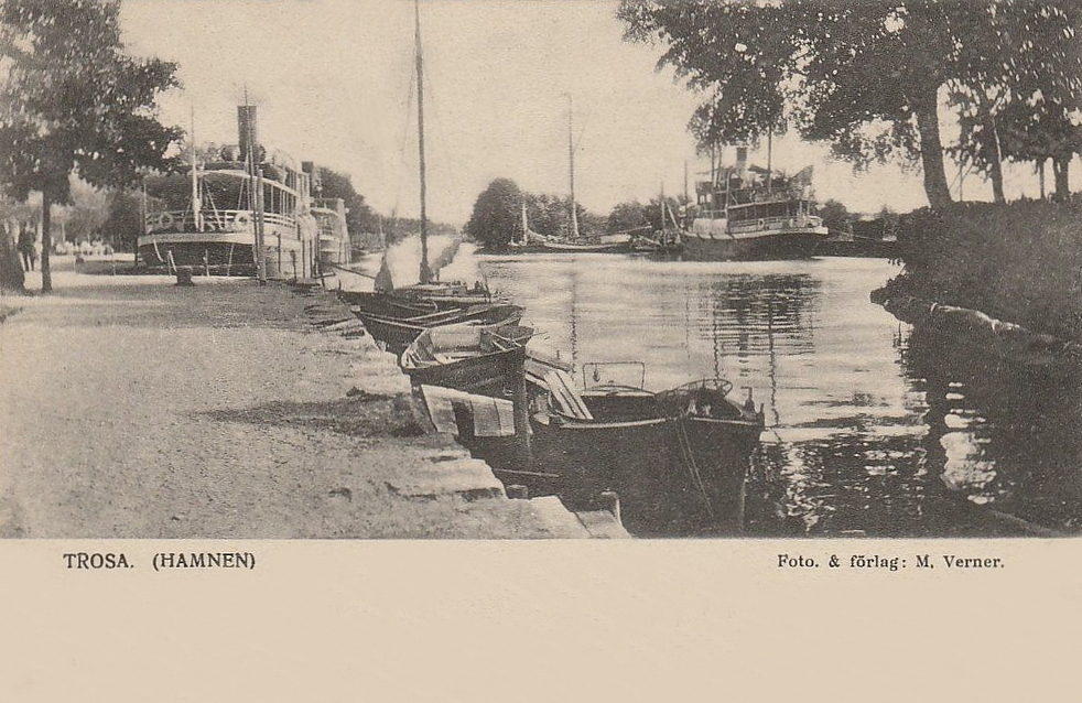 Trosa Hamnen 1905