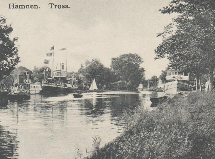 Trosa Hamnen 1908