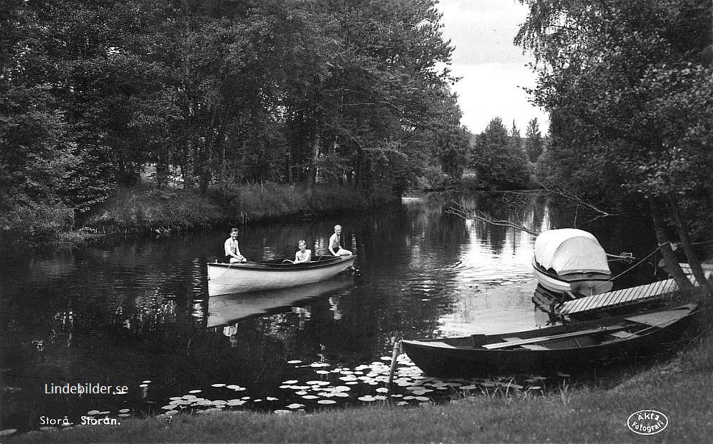 Storå, Storån 1938